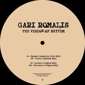 Gari Romalis – The Vision of rhythm EP / Anma records